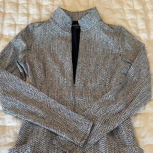 Athleta Navy/White Travel Dress